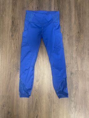 lululemon athletica Royal Blue Active Leggings